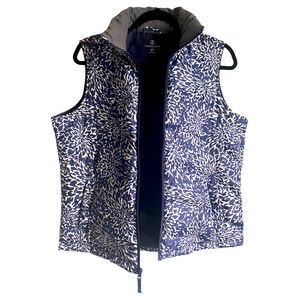 Land’s End Women’s Floral Puffer Vest